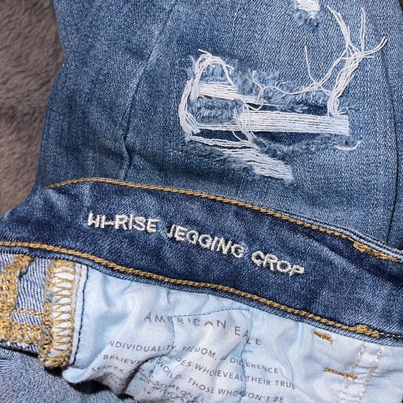 American Eagle Outfitters Hi-Rise Jegging Crop - Picture 3 of 5